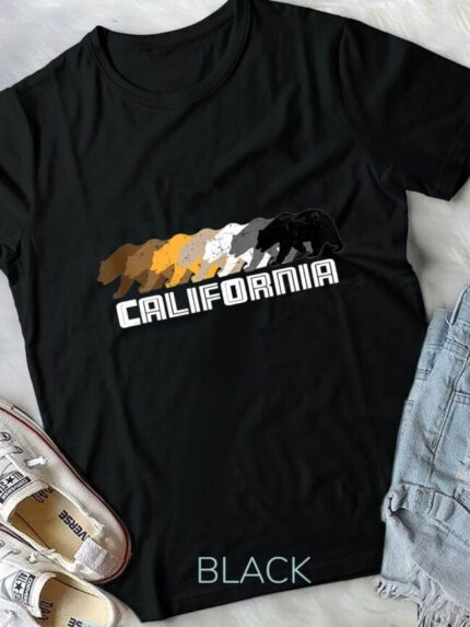 California Gay Bear Distressed Unisex T-shirt