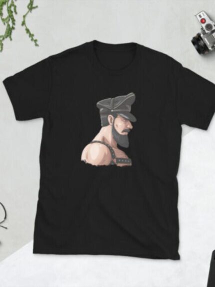 Gay Pride Print Short Sleeve T-Shirt