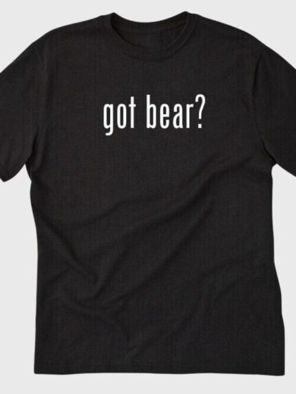 Got Bear Print Short Sleeve T-Shirt