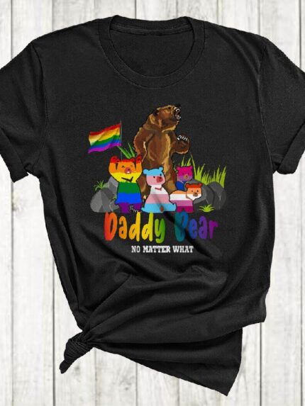 LGBT Gay Awareness Print Short Sleeve T-Shirt