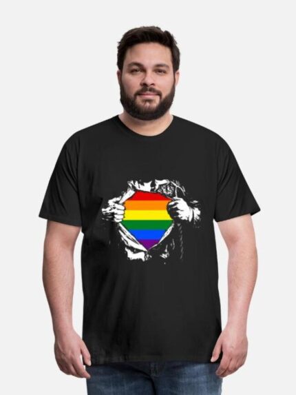 LGBT Rainbow Flag Gay Pride T-Shirt