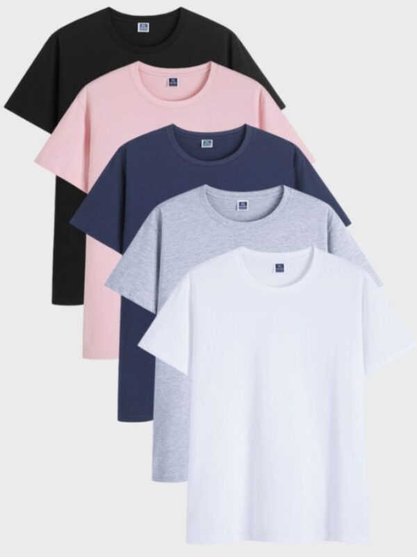 Essential 5-Pack Black_Pink_Blue_Gray_White